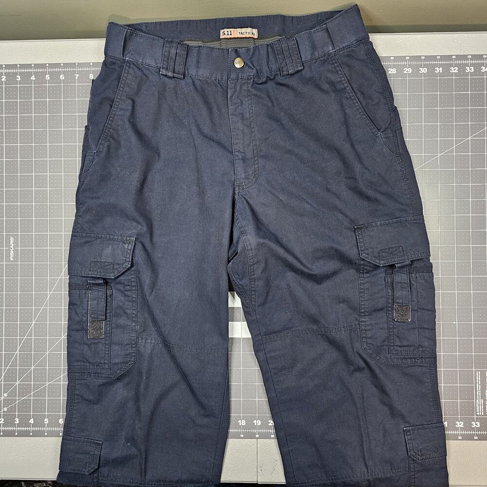 511 Tactical EMS Pants 36x34 Navy Blue Paramedic Leo Ripstop Cargo Police Duty